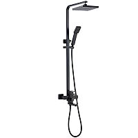 купить Душевая стойка "LEDEME" (нерж., черный) (L 72433B) в Таганроге с доставкой | Купить Душевая стойка "LEDEME" (нерж., черный) (L 72433B) оптом и в розницу в Таганроге | Купить Душевая стойка "LEDEME" (нерж., черный) (L 72433B) оптом и в розницу