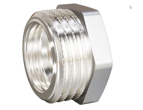 купить Футорка "LD Pride" (никель) (20х25) (LD.67.507.25х20) в Таганроге с доставкой | Купить Футорка "LD Pride" (никель) (20х25) (LD.67.507.25х20) оптом и в розницу в Таганроге | Купить Футорка "LD Pride" (никель) (20х25) (LD.67.507.25х20) оптом и в розницу