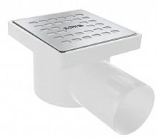 купить Трап горизонтальный "Nova" (пластик, решётка - нерж.) (10х10, боковой, 50) (5056) в Таганроге с доставкой | Купить Трап горизонтальный "Nova" (пластик, решётка - нерж.) (10х10, боковой, 50) (5056) оптом и в розницу в Таганроге | Купить Трап горизонтальный "Nova" (пластик, решётка - нерж.) (10х10, боковой, 50) (5056) оптом и в розницу