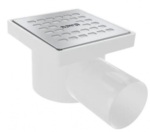 купить Трап горизонтальный "Nova" (пластик, решётка - нерж.) (10х10, боковой, 50) (5056) в Таганроге с доставкой | Купить Трап горизонтальный "Nova" (пластик, решётка - нерж.) (10х10, боковой, 50) (5056) оптом и в розницу в Таганроге | Купить Трап горизонтальный "Nova" (пластик, решётка - нерж.) (10х10, боковой, 50) (5056) оптом и в розницу