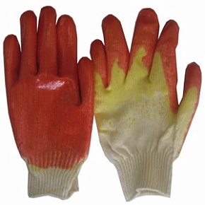 Перчатки МБС (оранжевый, двойная пропитка)