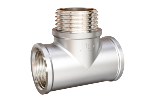 купить Тройник "LD Pride" (никель) (20 ВНВ) (LD.67.521.20) в Таганроге с доставкой | Купить Тройник "LD Pride" (никель) (20 ВНВ) (LD.67.521.20) оптом и в розницу в Таганроге | Купить Тройник "LD Pride" (никель) (20 ВНВ) (LD.67.521.20) оптом и в розницу