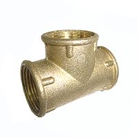 купить Тройник "NoName" (бронза) (3/8" вн./рез.) в Таганроге с доставкой | Купить Тройник "NoName" (бронза) (3/8" вн./рез.) оптом и в розницу в Таганроге | Купить Тройник "NoName" (бронза) (3/8" вн./рез.) оптом и в розницу