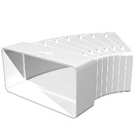 купить Колено "ERA" разноугловое горизонтальное прямоугольное (60х120) (612КРП) в Таганроге с доставкой | Купить Колено "ERA" разноугловое горизонтальное прямоугольное (60х120) (612КРП) оптом и в розницу в Таганроге | Купить Колено "ERA" разноугловое горизонтальное прямоугольное (60х120) (612КРП) оптом и в розницу