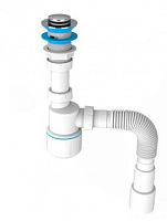 купить Сифон "Nova" (1 1/4"х40/50, без перелива, регулир., Click и Clack) (1010) в Таганроге с доставкой | Купить Сифон "Nova" (1 1/4"х40/50, без перелива, регулир., Click и Clack) (1010) оптом и в розницу в Таганроге | Купить Сифон "Nova" (1 1/4"х40/50, без перелива, регулир., Click и Clack) (1010) оптом и в розницу