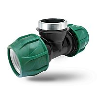 купить Тройник вн./рез. ПНД "POELSAN" (25x1") в Таганроге с доставкой | Купить Тройник вн./рез. ПНД "POELSAN" (25x1") оптом и в розницу в Таганроге | Купить Тройник вн./рез. ПНД "POELSAN" (25x1") оптом и в розницу