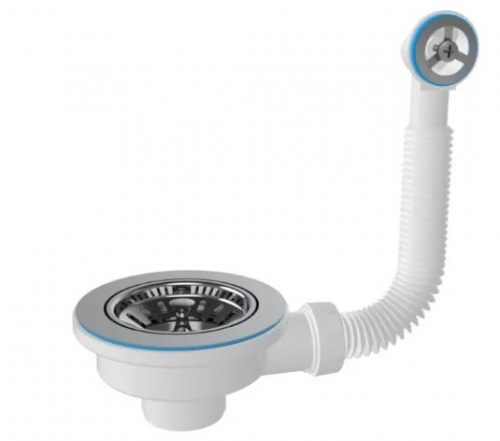 купить Выпуск для раковины "Nova" (3 1/2" с круглым переливом) (1038) в Таганроге с доставкой | Купить Выпуск для раковины "Nova" (3 1/2" с круглым переливом) (1038) оптом и в розницу в Таганроге | Купить Выпуск для раковины "Nova" (3 1/2" с круглым переливом) (1038) оптом и в розницу