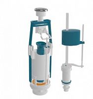 купить Арматура для бачка в сборе "Nova" (нижний подвод, кнопка - хром, пластик) (4123) в Таганроге с доставкой | Купить Арматура для бачка в сборе "Nova" (нижний подвод, кнопка - хром, пластик) (4123) оптом и в розницу в Таганроге | Купить Арматура для бачка в сборе "Nova" (нижний подвод, кнопка - хром, пластик) (4123) оптом и в розницу