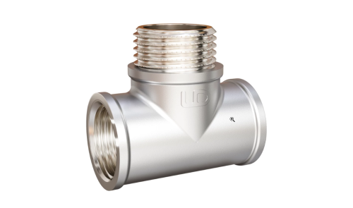 купить Тройник "LD Pride" (никель) (15 ВНВ) (LD.67.521.15) в Таганроге с доставкой | Купить Тройник "LD Pride" (никель) (15 ВНВ) (LD.67.521.15) оптом и в розницу в Таганроге | Купить Тройник "LD Pride" (никель) (15 ВНВ) (LD.67.521.15) оптом и в розницу